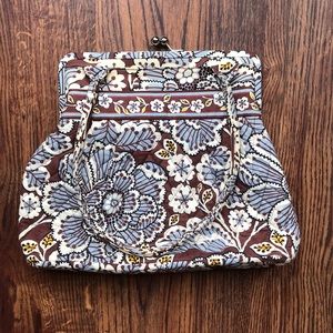 Vera Bradley Purse Slate Blooms